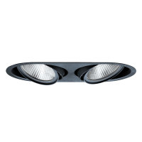 LED Einbaustrahler "Pavo 2" 2x37W 2-flammig...